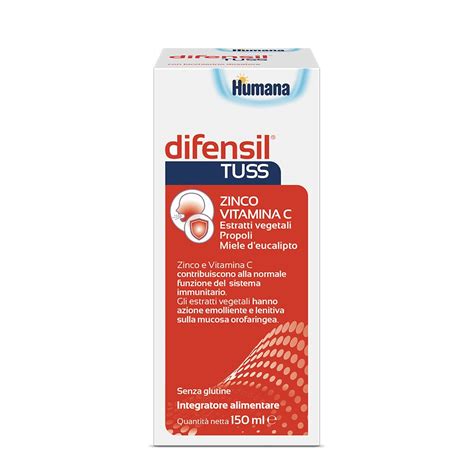 Humana Difensil TUSS 150 Ml Redcare