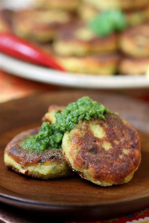 Spiced Potato Patties Aloo Tikki Lands Flavors