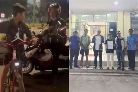 Konflik Pemotor Vs Bocah Pesepeda Yang Viral Di Medsos Berujung Damai