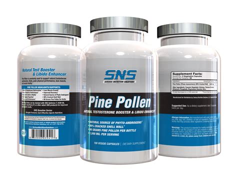 Pine Pollen 180 Veg Caps Serious Nutrition Solutions