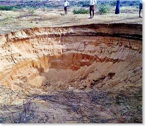 Sinkholes Spread To 3 More Villages In Kadapa India — Earth Changes