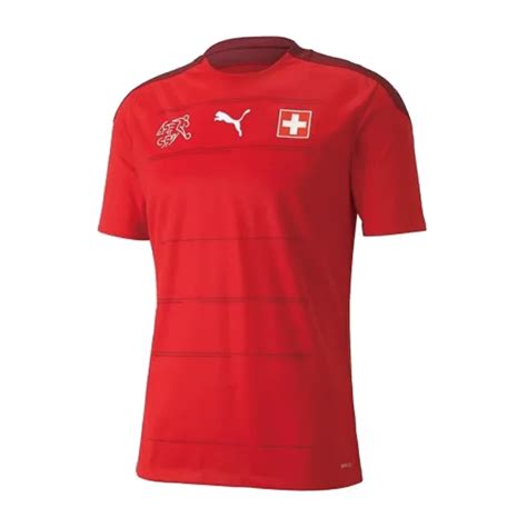 Replica XHAKA 10 Switzerland Home Jersey 2021 By Puma Gogoalshop