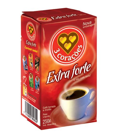 Café Extra Forte Três Corações 250g Vl 27 10 24 Mundo Brasileiro