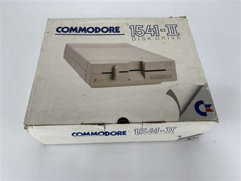 Commodore 1541 Ii Floppy Disk Drive In Original Box For Commodore 64 Ebay