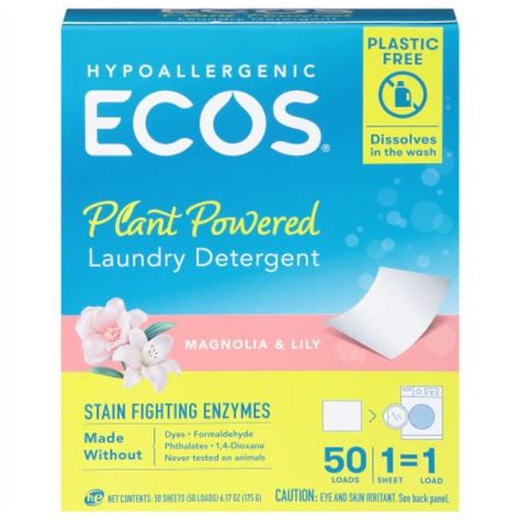 Ecos Laundry Next Liquid Sheets Mega Load Pk Ea Pick N Save