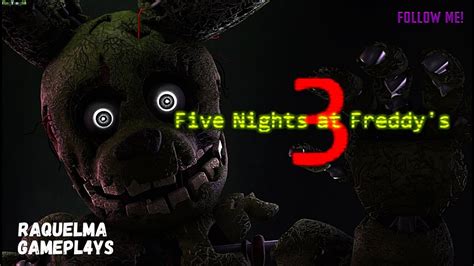 Tentando ZERAR Five Nights At Freddy S 3 Parte 1 YouTube