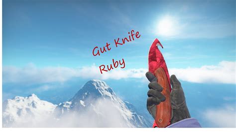 Gut Knife Ruby Showcase Youtube