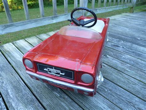 Late 60s Amf Mustang 535 Pedal Car Collectors Weekly