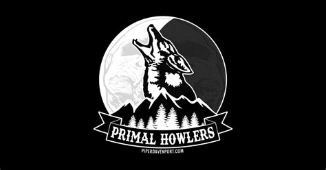 Piper Davenport Primal Howlers Logo Piper Davenport Sticker