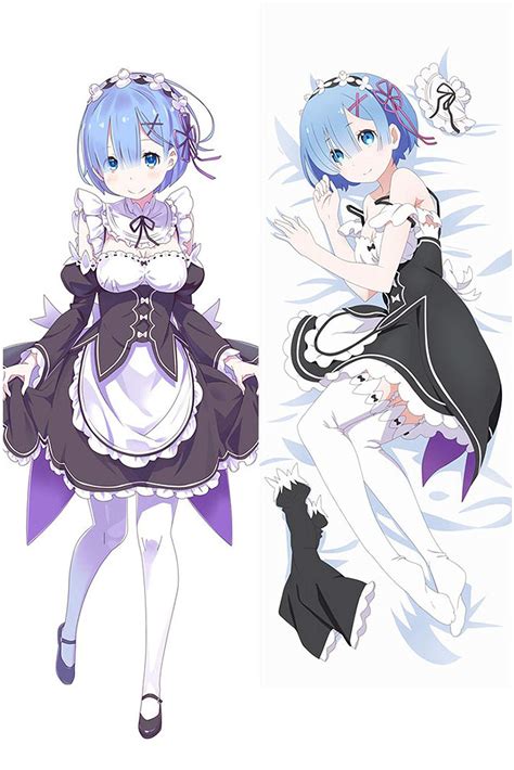 Buy Retsamradassat Re Zero Rezero Re Zero Re Zero Rem Anime Dakimakura Body Hug Pillow Case