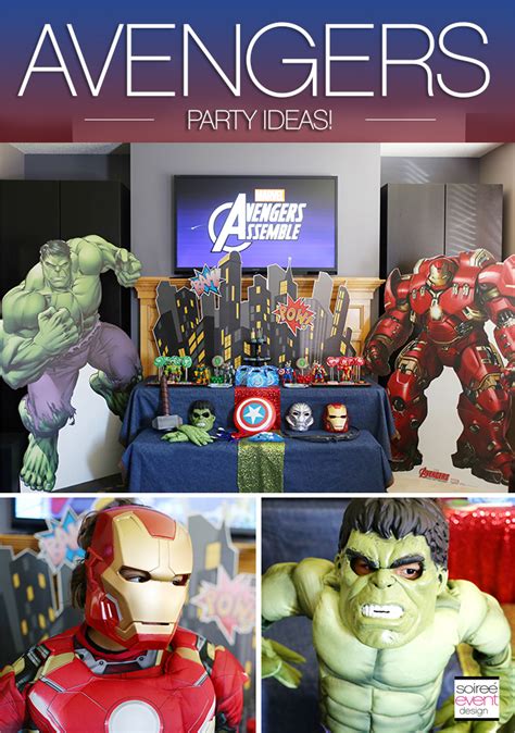 Marvel Avengers Party Ideas Soiree Event Design