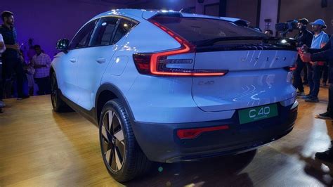 Volvo C Recharge Electric Coupe Suv Unveiled In India Design