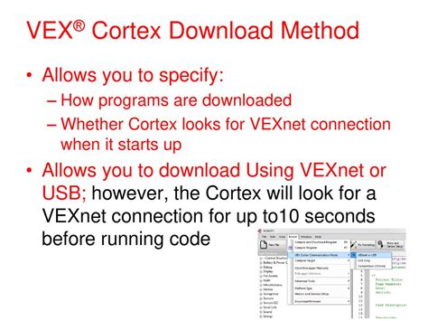 Vex® Robotics Platform And Robotc Software Ppt Download