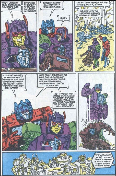 Optimus Prime (Powermaster) vs Optimus Prime (Cybertron) - Battles - Comic Vine