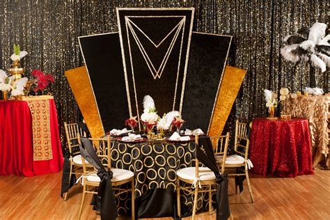 Great Gatsby Party Decor | Gatsby party decorations, Gatsby party, Great gatsby party