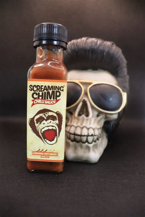 Screaming Chimps Original Hot Sauce Hellfire Global Sauces