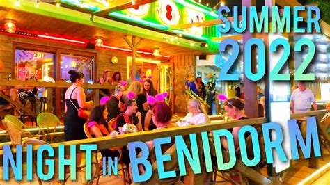 BENIDORM SUMMER NIGHTS DISCO PUBS JUNE 2022 Costa Blanca SPAIN