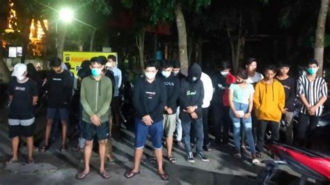 Sejumlah Pelaku Balap Liar Di Samarinda Tertangkap Bakal Diproses