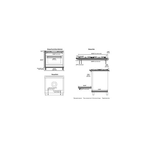 Buy Ilve Upn Fdmpaylp Nostalgie Series Freestanding Dual Fuel Range