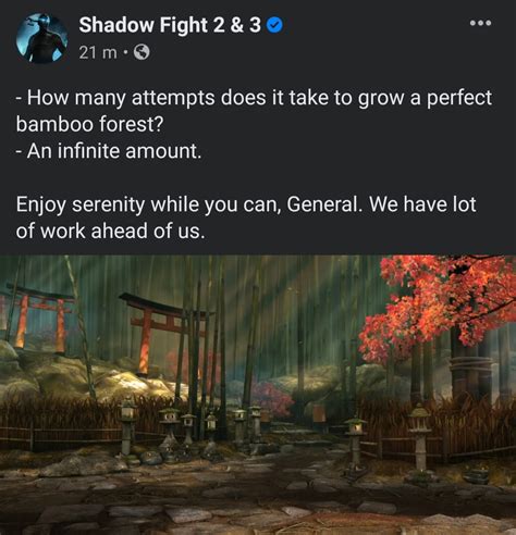 Beautiful Location. : r/Shadowfight3