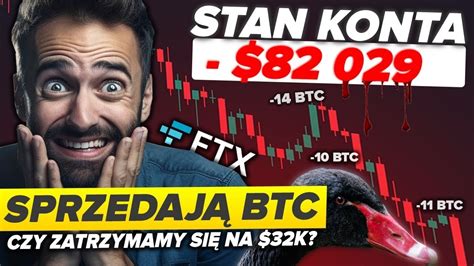 TRWA WYPRZEDAŻ BTC Od Grayscale FTX spowodował SPADKI Na jakich