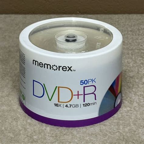 Memorex Pack Dvd R X Gb Min Recordable Ebay