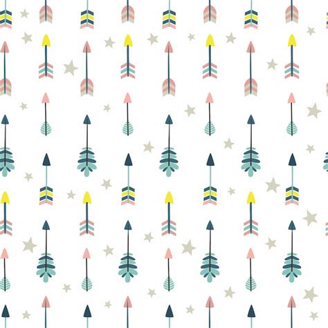 Premium Vector Arrows Seamless Pattern