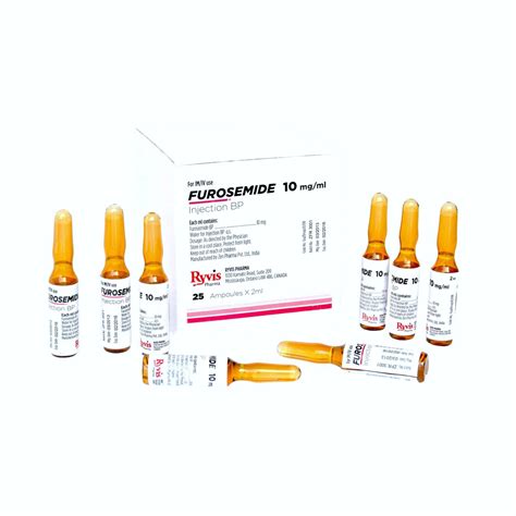 Furosemide Injection Usp 10 Mg Ml Ryvis Pharma