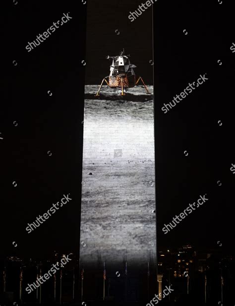 Apollo 11 Lunar Module Shown Descending Editorial Stock Photo - Stock ...