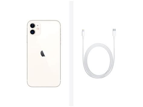 IPhone 11 Apple 128GB Branco 6 1 12MP IOS IPhone 11 Magazine Luiza