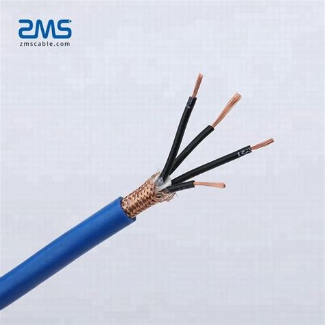 Highly Flexible Electric Wire Copper Wire Braid Shielding Control Cable