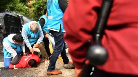 Violencia En La Marcha En La 9 De Julio Piqueteros Fueron Captados En