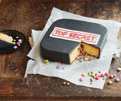 Top Secret Kuchen Kindergeburtstag Feiern Ideen Geheimagenten Party