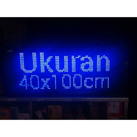 Lampu Running Text LED SIPLah