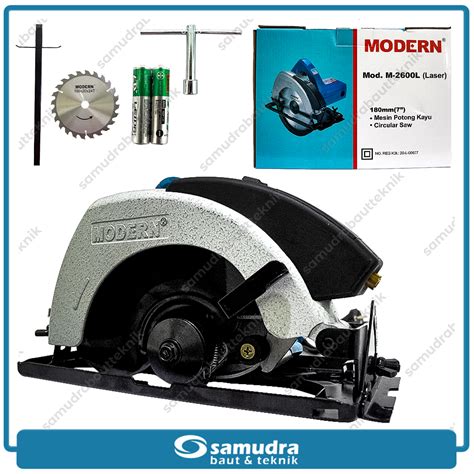 Jual MODERN M 2600L Laser Circular Saw Mesin Gergaji Kayu Di Seller