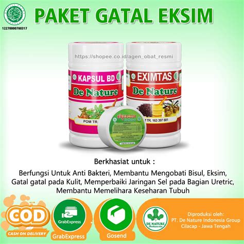 Jual Kapsul Eximtas Kapsul Bd Exclear De Nature Denature Eksimtas Obat