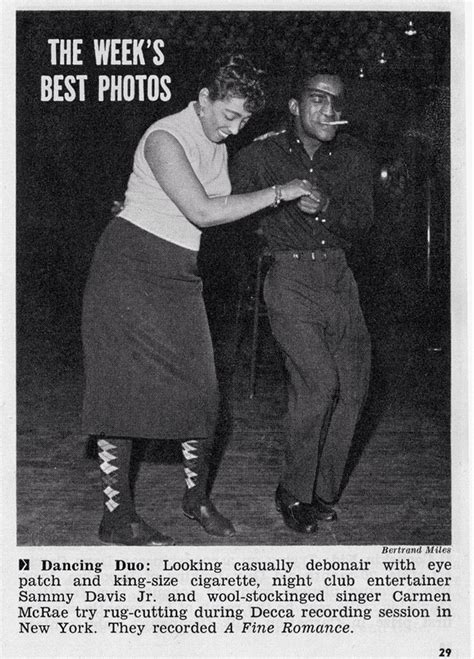 Carmen Mcrae And Sammy Davis Jr