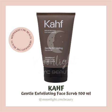 Jual KAHF Gentle Exfoliating Face Scrub 100ml Shopee Indonesia