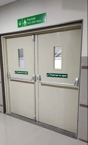 Emergency Exit Door Emergency Exit Fire Door Manufacturer From Ahmedabad