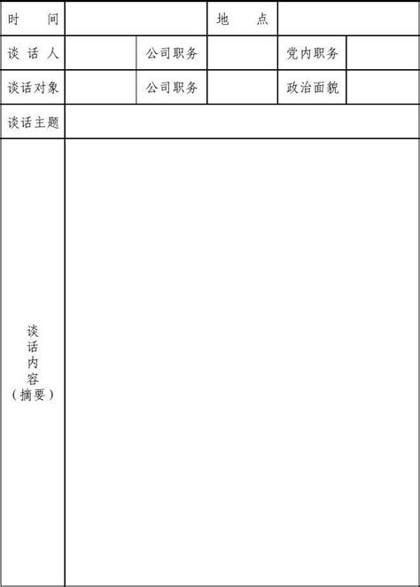 谈心谈话记录word文档在线阅读与下载无忧文档