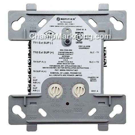 Notifier Fire Warden Monitor Module