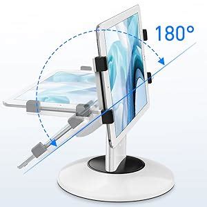 Abovetek Retail Kiosk Tablet Stand Rotating Commercial Tablet