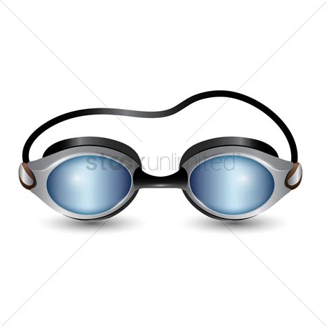 Swimming Goggles Vector At Collection Of Swimming