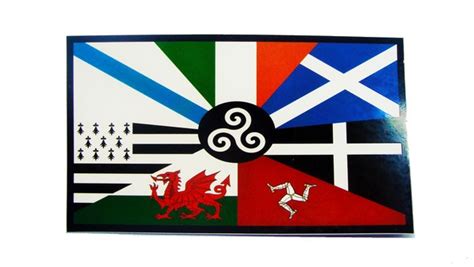 Celtic Flags Sticker