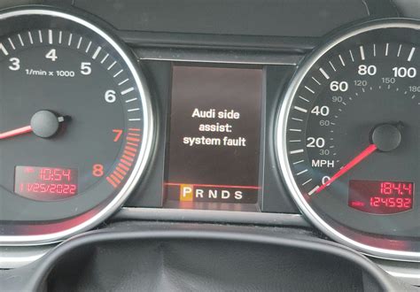 Audi Side Assist System Fault 07 Q7 Audiworld Forums