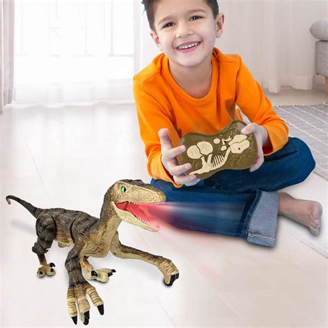 Remote Control Dinosaur Toys for Boys 2.4Ghz RC Dinosaur Toys Realistic T-Rex Dinosaur Robot ...