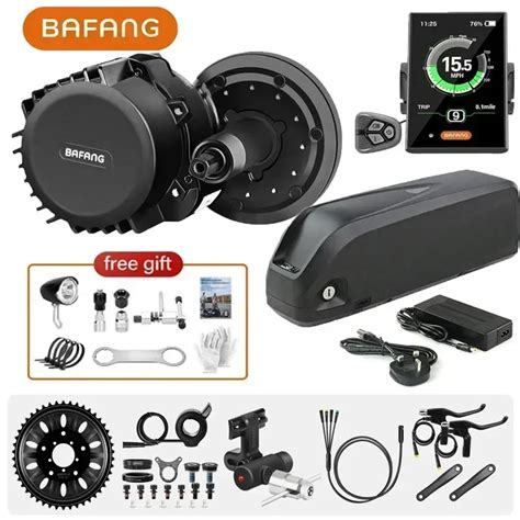 Bafang 48v 1000w Motor Bbshd Ebike Conversion Kit Electric Bicycle Mid Drive Engine 48v 52v 20ah