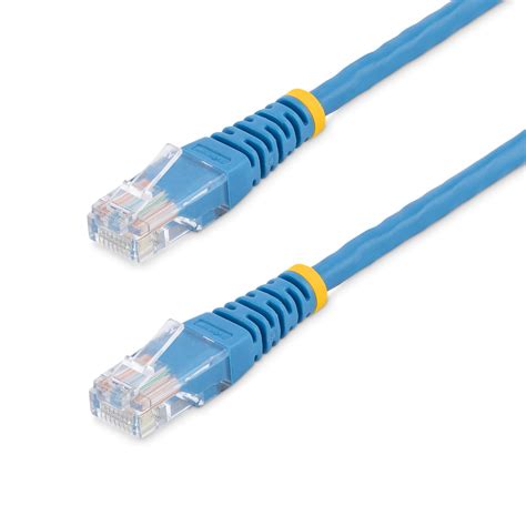 8ft Blue Molded Cat5e Utp Patch Cable M45patch8bl Cat 5e Cables