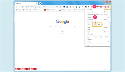 Cara Memperbesar Memperkecil Halaman Browser Google Chrome