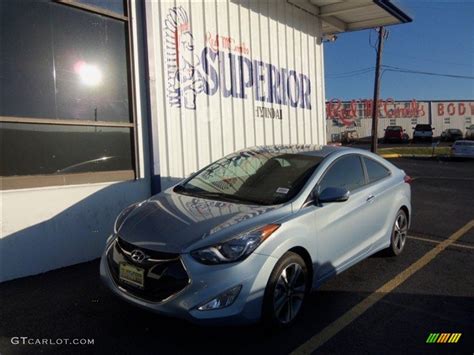 2013 Blue Sky Metallic Hyundai Elantra Coupe Se 73538545 Car Color Galleries